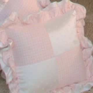 Brandee Danielle Princess Pink Patch Decorative Pillow   Nursery Decor