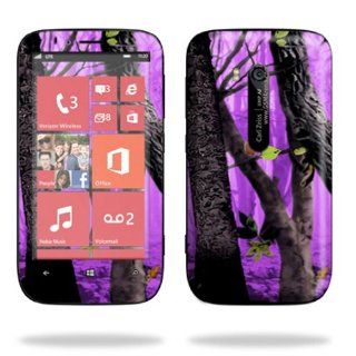 MightySkins Protective Skin Decal Cover for Nokia Lumia 822 Cell Phone T Mobile Sticker Skins Purple Tree Camo Computers & Accessories