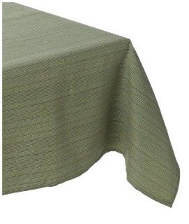 Bardwil Elements 60 Inch By 120 Inch Oblong/Rectangle Tablecloth, Olive  