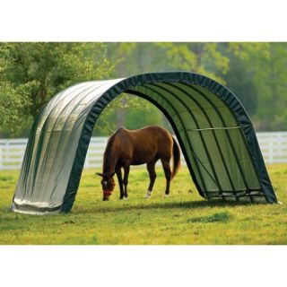 ShelterLogic 12 x 20 x 8 Run In Shed   Canopies