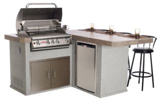 Bull Little Q Grill Island   Outdoor Kitchens