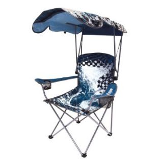 Kelsyus Original Canopy Chair   Blue Wave   Lawn Chairs