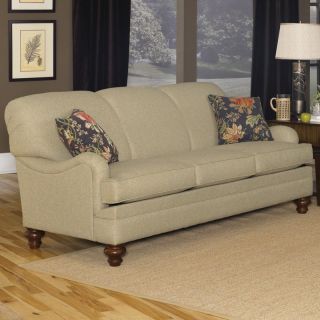 Charles Schneider Broster Tan Fabric Sofa with Accent Pillows   Sofas
