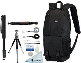 LOWEPRO Fastpack 100 Backpack (Black) + Accessory Kit for Nikon D3/D3S/D3X/D40/D50/D60/D70S/D80/D90/D700/D300/D300S/D7000/D90/D5100/D5000/D3100/D3000/FM10/F100 Digital SLR Cameras  Hiking Daypacks  Sports & Outdoors