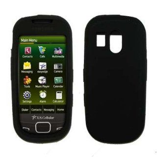 SamSUNG CALIBER R850 BLACK SKIN CASE Cell Phones & Accessories