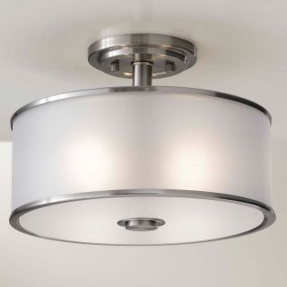 Feiss SF251BS Casual Luxury Ceiling Light   13W in. Brushed Steel   Ceiling Lighting