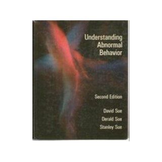 Understanding Abnormal Behaviour David Sue, etc. 9780395369470 Books