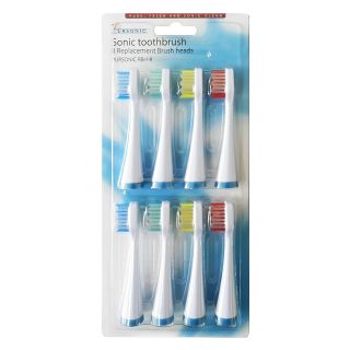 Pursonic 8 Pack Replacement Brush Heads for S300   Dental Care