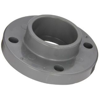 Spears 851 C Series CPVC Pipe Fitting, One Piece Flange, Class 150, 1 1/2" Socket Industrial Pipe Fittings