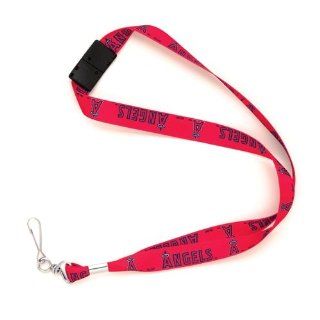 MLB Los Angeles Angels of Anaheim Red MLB Event Lanyard  Sports Related Key Chains  Sports & Outdoors