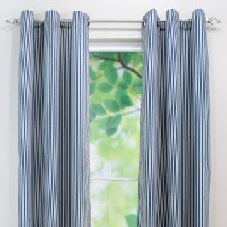 Chooty and Co Cornel Indigo Grommet Curtain Panel   Curtains