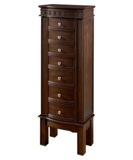 Powell English Country Jewelry Armoire   Jewelry Armoires