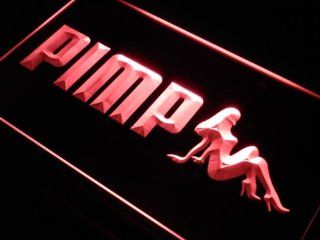 ADV PRO s211 r Pimp Nude lady girl sexy New Neon light Sign  