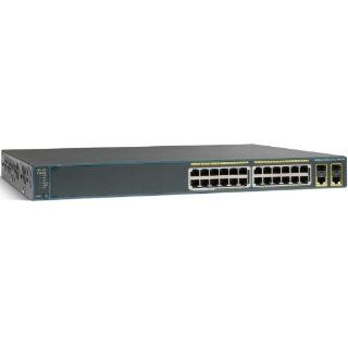 Cisco WS C2960 24PC S Catalyst 2960 24 PT 10/100 Ethernet Switch Electronics