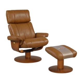 MAC Motion Oslo Collection Air Massage Recliner with Ottoman   Recliners