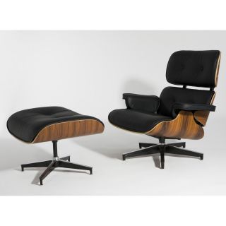 Control Brand Kennedy Mid Century Lounge Chair and Ottoman   Modern Living Room Seating