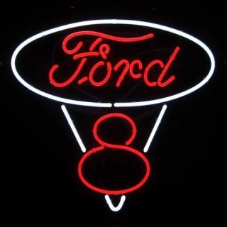 Ford V8 Neon Sign   Neon Signs