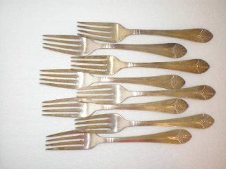 International Silver Co. Sterling Silver 8 Pc. Set Dinner Forks  Other Products  