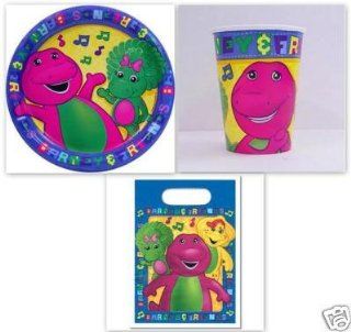 BARNEY BABY BOP Party Supplies PLATES CUPS BAGS x8  Other Products  