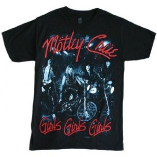 Motley Crue   Girls Girls Girls T Shirt Size L Clothing