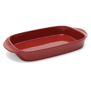 Chantal Bakeware Rectangular 9.5 in. x 13.5 in. Baking Dish   Apple Red   Baking Dishes