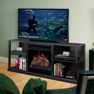 Dimplex Cornet Black Entertainment Center Electric Fireplace   TV Stands