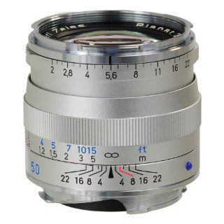 50mm f/2 Planar T* ZM Manual Focus Lens for Zeiss Ikon and Leica M Cameras (Silver)  Digital Slr Camera Lenses  Camera & Photo
