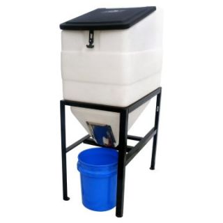 High Country Plastics Feed Bin with Stand   Barn Supplies