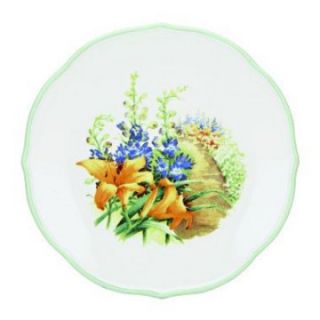Lenox Floral Meadow Daylily Accent Salad Plate   Set of 4   Salad & Dessert Plates