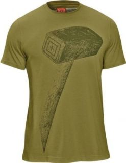 5.11 41186C Men's Recon Hammer T Shirt Underbrush Medium Clothing