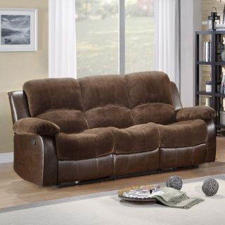 Hartdell Dual Reclining Sofa   Brown   Sofas