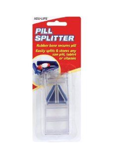 CLEAR PILL SPLITTER 400628 Health & Personal Care