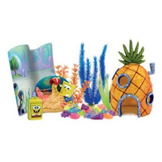 Penn Plax SpongeBob Aquarium Decorating Kit   Aquarium Plants & Decorations
