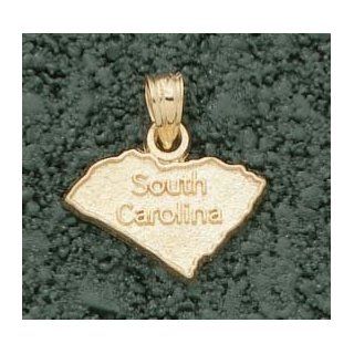 State of South Carolina Pendant   10KT Gold Jewelry Clothing