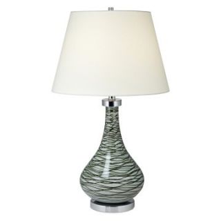 Pacific Coast Lighting Forest Swirl Ceramic Table Lamp   Table Lamps