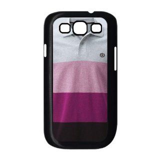 Pink Striped Polo Shirt Samsung Galaxy S3 Case for Samsung Galaxy S3 I9300 Cell Phones & Accessories