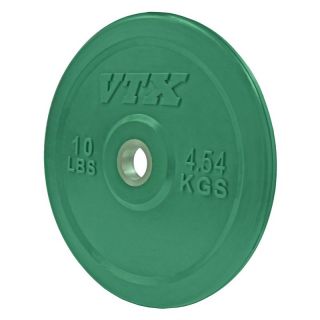VTX by Troy Barbell Solid Rubber Colored Bumper/Training Plate   Weight Plates