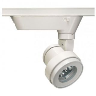 Trac Master Cylindra Low Voltage MR16 Track Head. T841WH (White Finish)   Track Lighting Heads  
