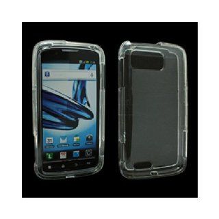 Clear Hard Snap On Cover Case for Motorola Atrix 2 MB865 Cell Phones & Accessories
