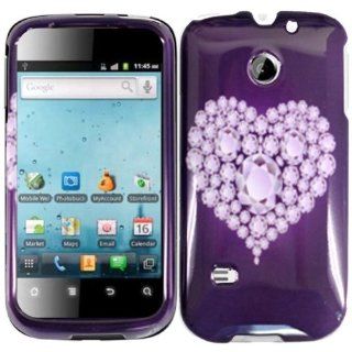 Diamond Design Hard Case Cover for Straighttalk Huawei Ascend 2 II M865C Cell Phones & Accessories