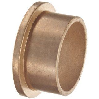 Bunting Bearings FFM040046025 40.0 MM Bore x 46.0 MM OD x 56.0 MM Length 25.0 MM Flange OD x 5.0 MM Flange Thickness Powdered Metal SAE 841 Flanged Metric Bearings Flanged Sleeve Bearings