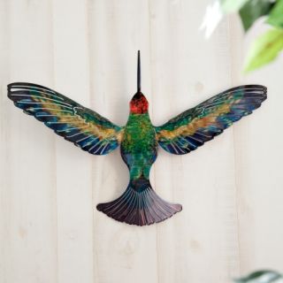 3D Hummingbird Metal Outdoor Wall Art   Outdoor Wall Art