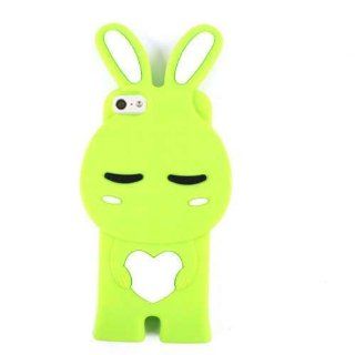Cell Armor I5 NOV E23 GR Novelty Case for iPhone 5   Retail Packaging   Green Rabbit Cell Phones & Accessories