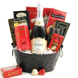 Nikki's Time to Celebrate Champagne Gift Basket   Gift Baskets by Occasion