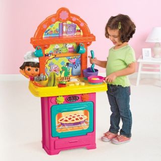 Fisher Price Dora Cooking Play Kitchen   Play Kitchens
