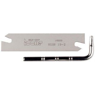 ISCAR Self Grip Parting & Grooving Blades   MODEL SGIH 26 5 Overall Length  4.33" Use Insert  GTN/R/L 4.8 & 5 Blade Height  0.842"