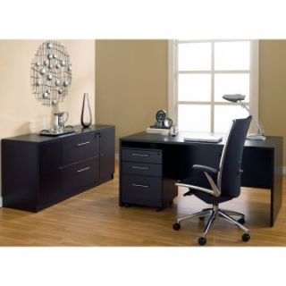 Jesper Managers Desk and Credenza with Optional Chair   Desks