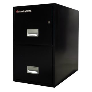 SentrySafe T2500 Insulated 2 Drawer Letter Vertical Filing Cabinet   25 Inch   File Cabinets