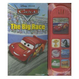 Cars The Big Race (Play A Sound) Publications International 9781412787482 Books