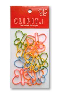 Butterfly Paper Clips   Double Pack of 40 